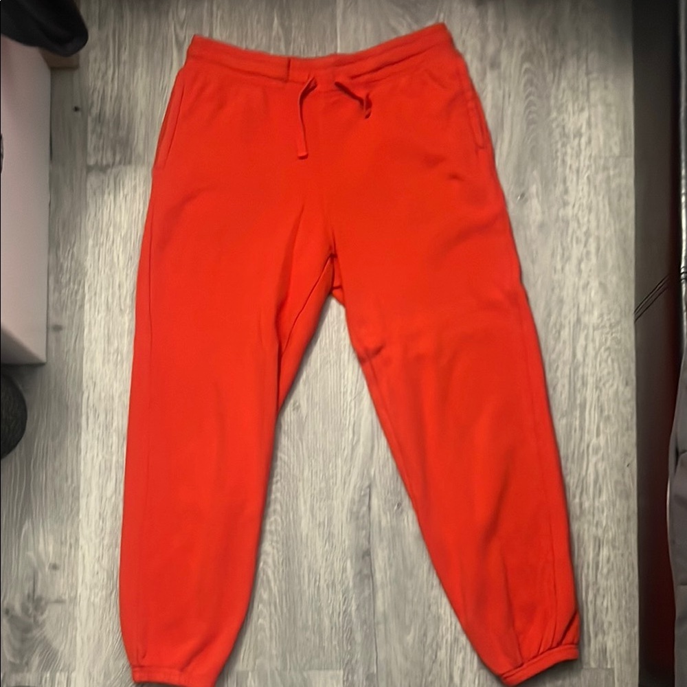 Old navy Orange Jogger Pants